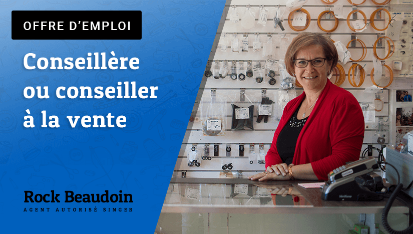 Offre d’emploi : Conseillère ou conseiller à la vente