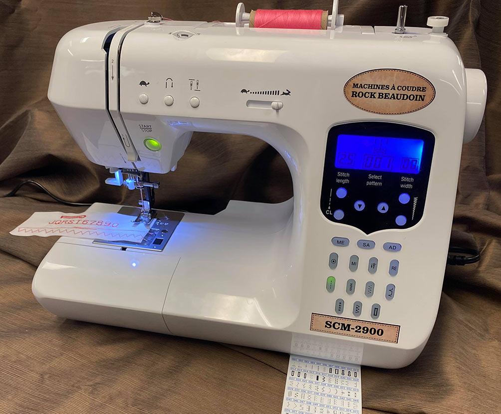 Machine A Coudre Droite Scm 2900 Rock Beaudoin